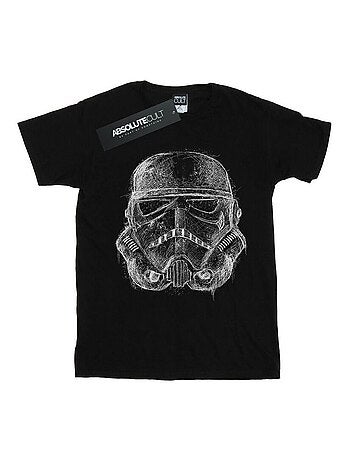 La Guerre des étoiles - T-shirt motif Stormtrooper motif/style casque