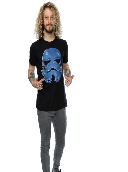 La Guerre des étoiles - T-shirt motif Stormtrooper motif/style espace SPACE - Kiabi