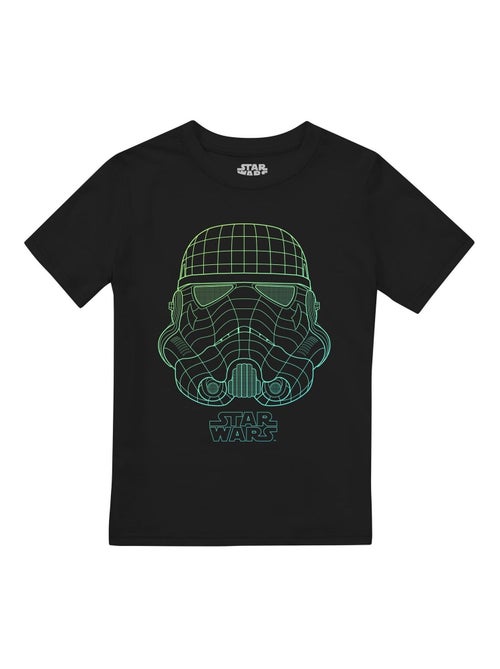 La Guerre des étoiles - T-shirt motif trooper quadrillé (Trooper) - Kiabi