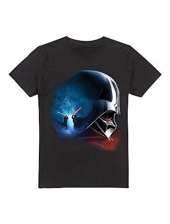 La Guerre des étoiles - T-shirt motifs Obi-Wan Kenobi et Vador style poster