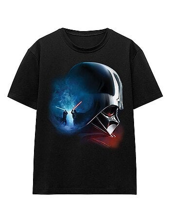 La Guerre des étoiles - T-shirt motifs Obi-Wan Kenobi et Vador sur affiche