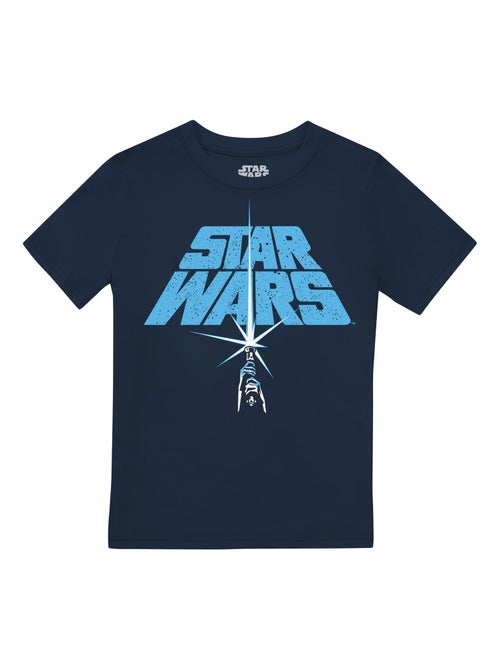La Guerre des étoiles - T-shirt motifs sabre laser et logo - Kiabi