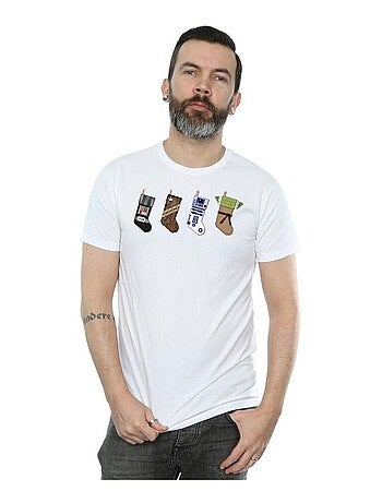 La Guerre des étoiles - T-shirt motif/style Chaussettes de Noël