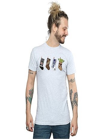 La Guerre des étoiles - T-shirt motif/style Chaussettes de Noël