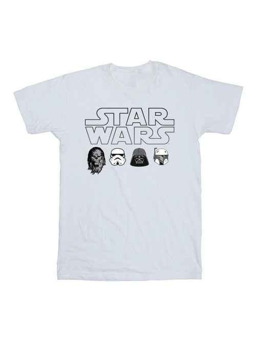 La Guerre des étoiles - T-shirt motif/style collage des personnages - Kiabi La Guerre des étoiles - T-shirt motif/style collage des personnages - Kiabi