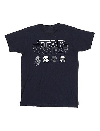 La Guerre des étoiles - T-shirt motif/style collage des personnages