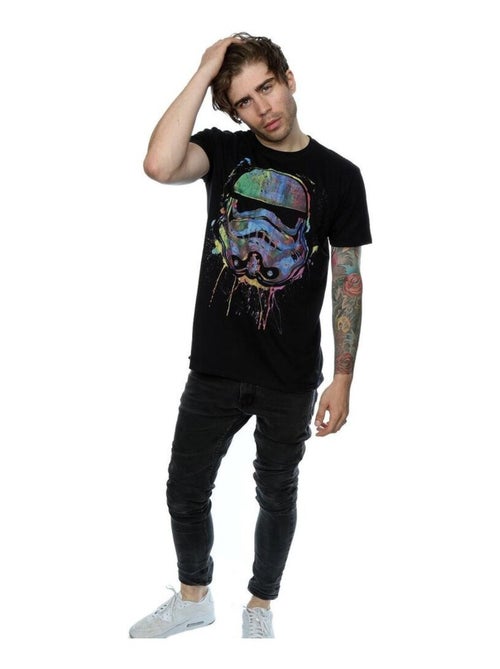 La Guerre des étoiles - T-shirt motif/style Éclaboussures de peinture - Kiabi