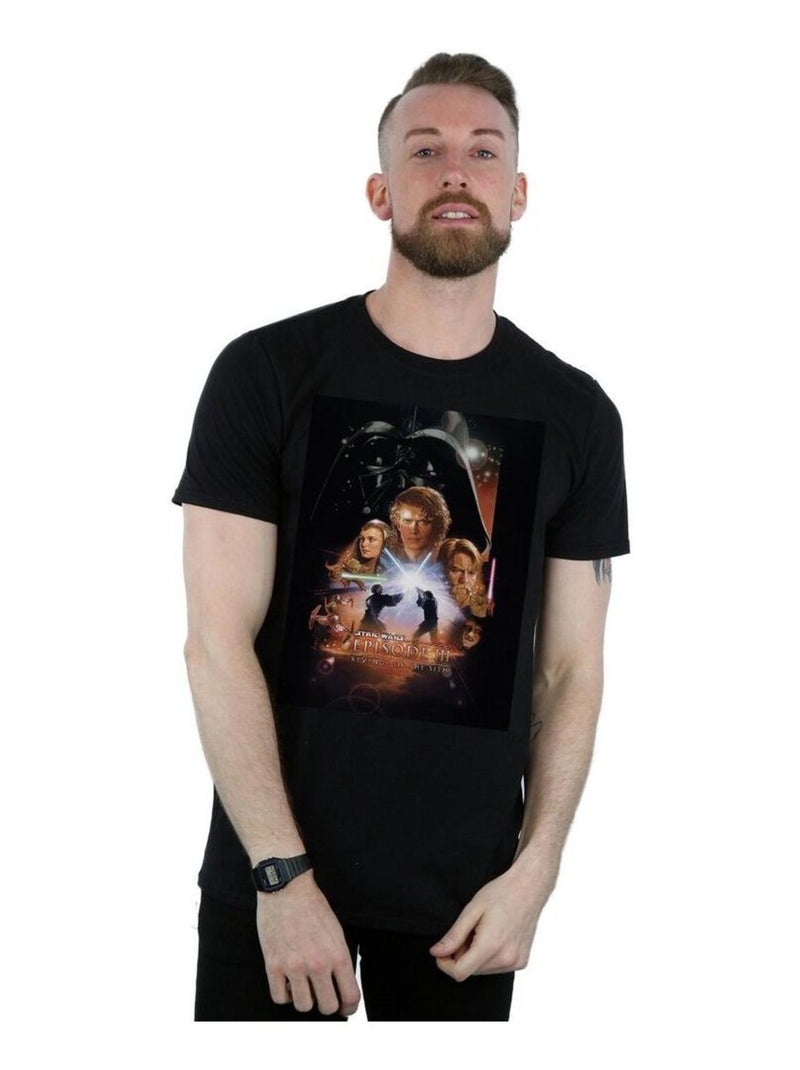 La Guerre des étoiles - T-shirt motif/style poster du film EPISODE Noir - Kiabi