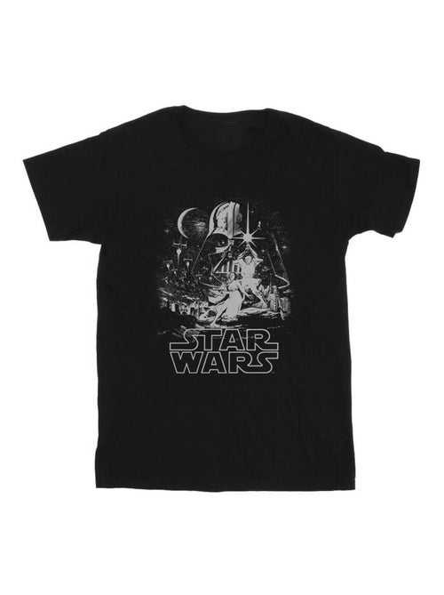 La Guerre des étoiles - T-shirt motif/style poster NEW HOPE - Kiabi