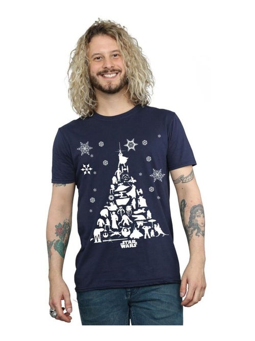 La Guerre des étoiles - T-shirt motif/style sapin de Noël - Kiabi