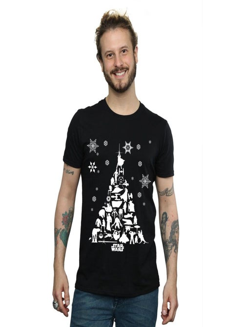 La Guerre des étoiles - T-shirt motif/style sapin de Noël - Kiabi
