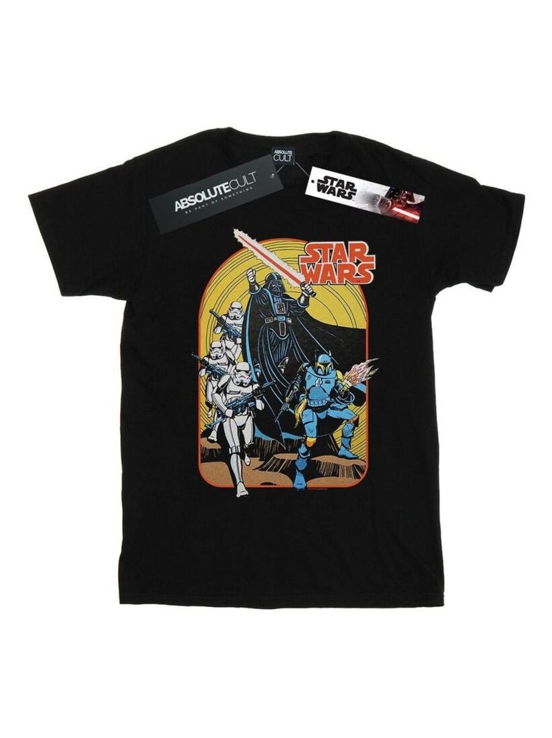La Guerre des étoiles - T-shirt Noir - Kiabi