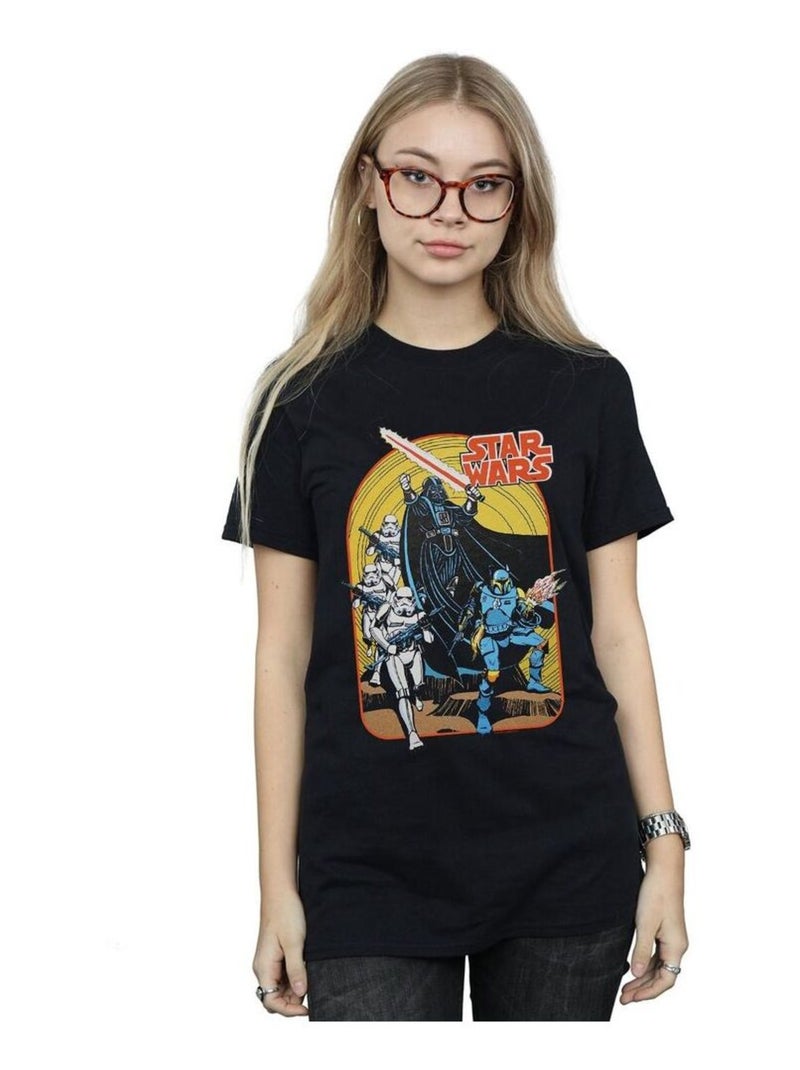 La Guerre des étoiles - T-shirt Noir - Kiabi