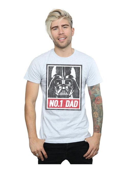 La Guerre des étoiles - T-shirt NUMBER ONE DAD - Kiabi