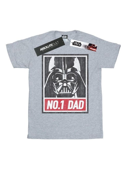 La Guerre des étoiles - T-shirt NUMBER ONE DAD - Kiabi