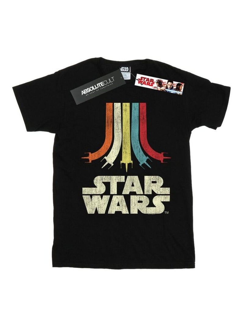 La Guerre des étoiles - T-shirt RAINBOW Noir - Kiabi