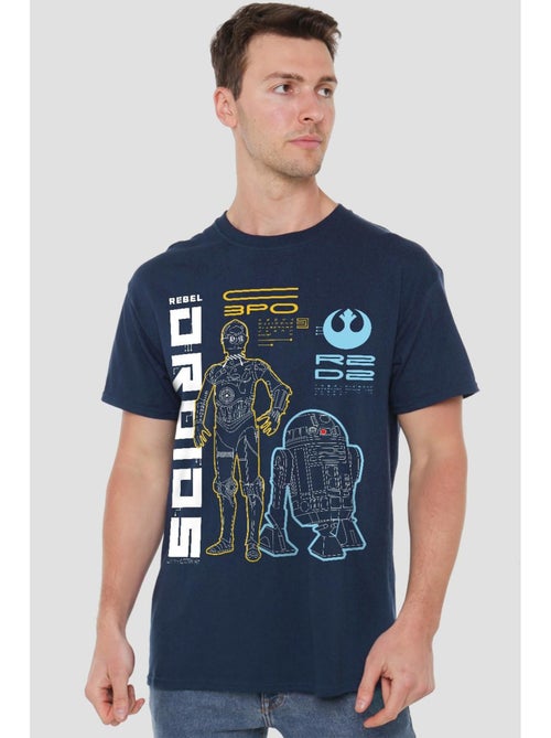 La Guerre des étoiles - T-shirt REBEL DROIDS - Kiabi