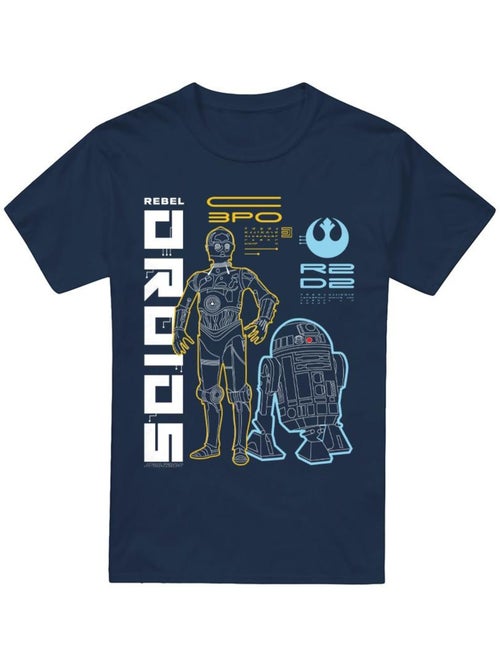 La Guerre des étoiles - T-shirt REBEL DROIDS - Kiabi