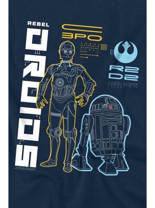 La Guerre des étoiles - T-shirt REBEL DROIDS - Kiabi