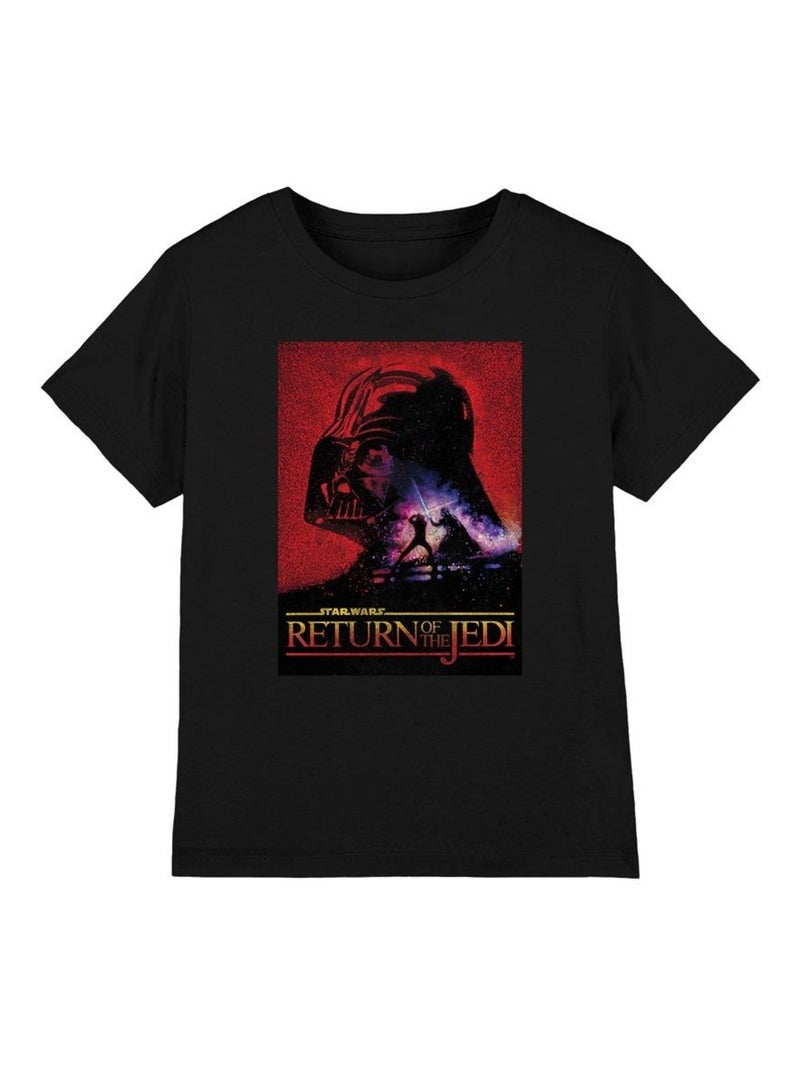 La Guerre des étoiles - T-shirt RETURN OF THE JEDI Noir - Kiabi