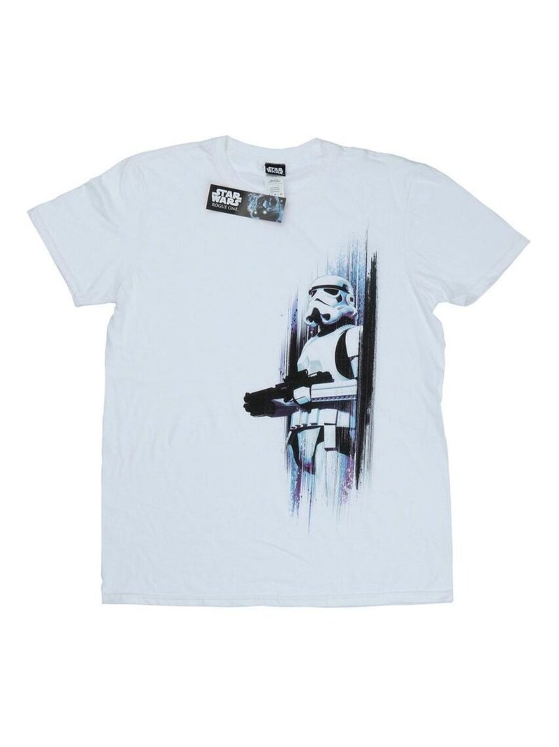 La Guerre des étoiles - T-shirt ROGUE ONE Blanc - Kiabi