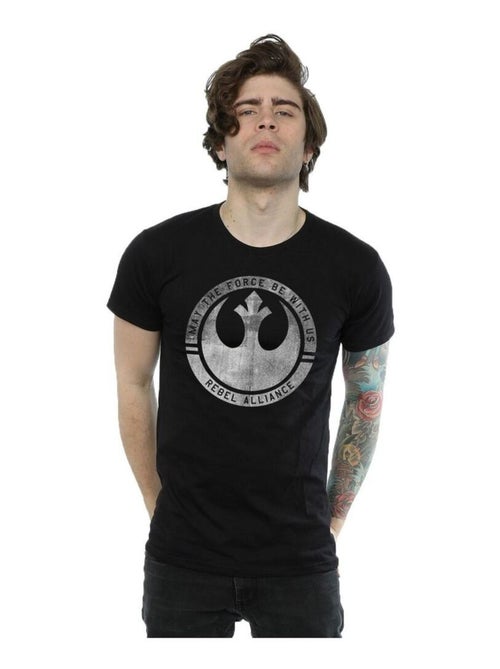 La Guerre des étoiles - T-shirt ROGUE ONE MAY THE FORCE BE WÇaH US - Kiabi