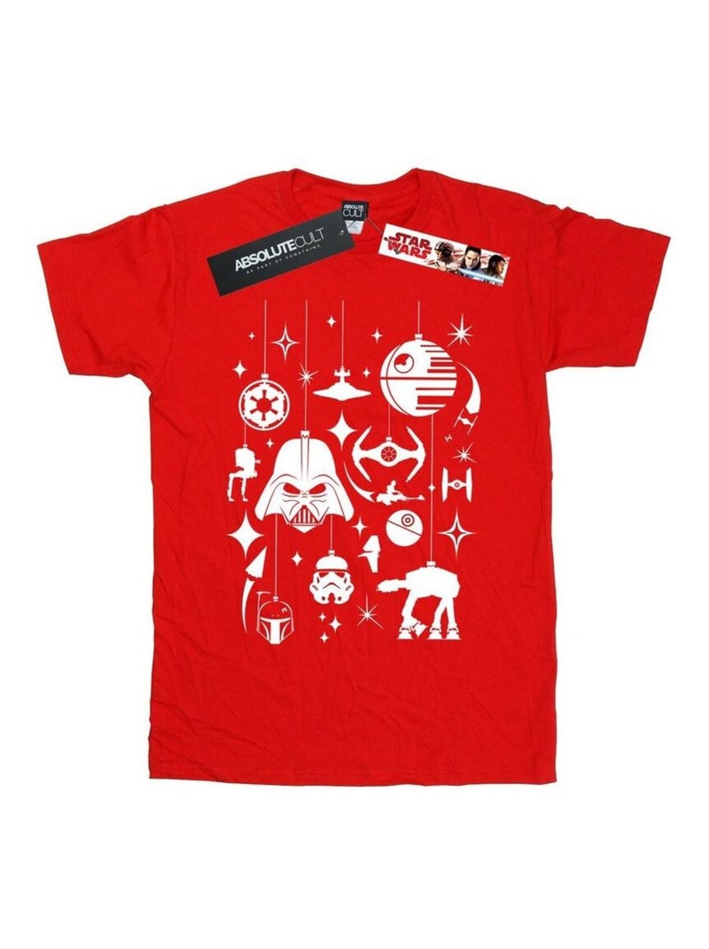 La Guerre des étoiles - T-shirt Rouge - Kiabi