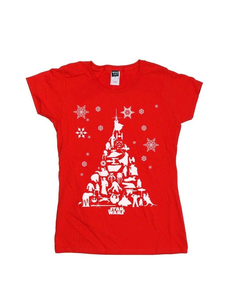 La Guerre des étoiles - T-shirt Rouge - Kiabi