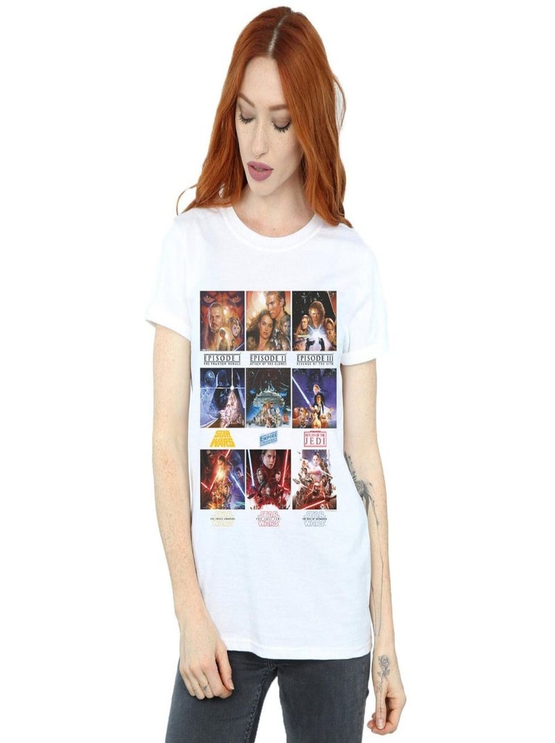 La Guerre des étoiles - T-shirt SAGA Blanc - Kiabi