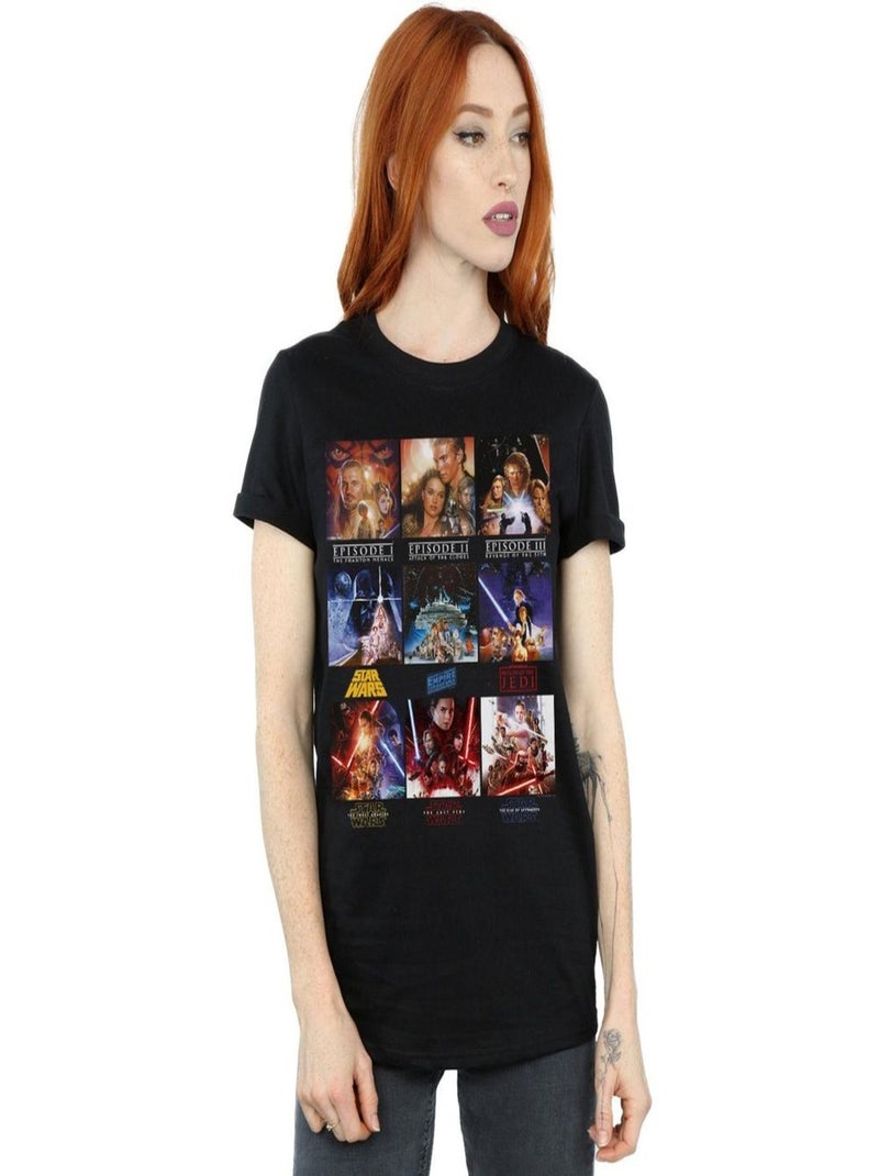 La Guerre des étoiles - T-shirt SAGA Noir - Kiabi