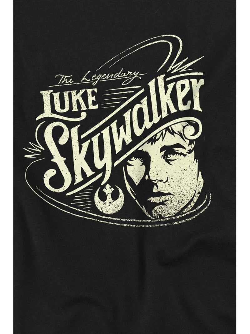 La Guerre des étoiles - T-shirt SKYWALKER WAR HERO Noir - Kiabi