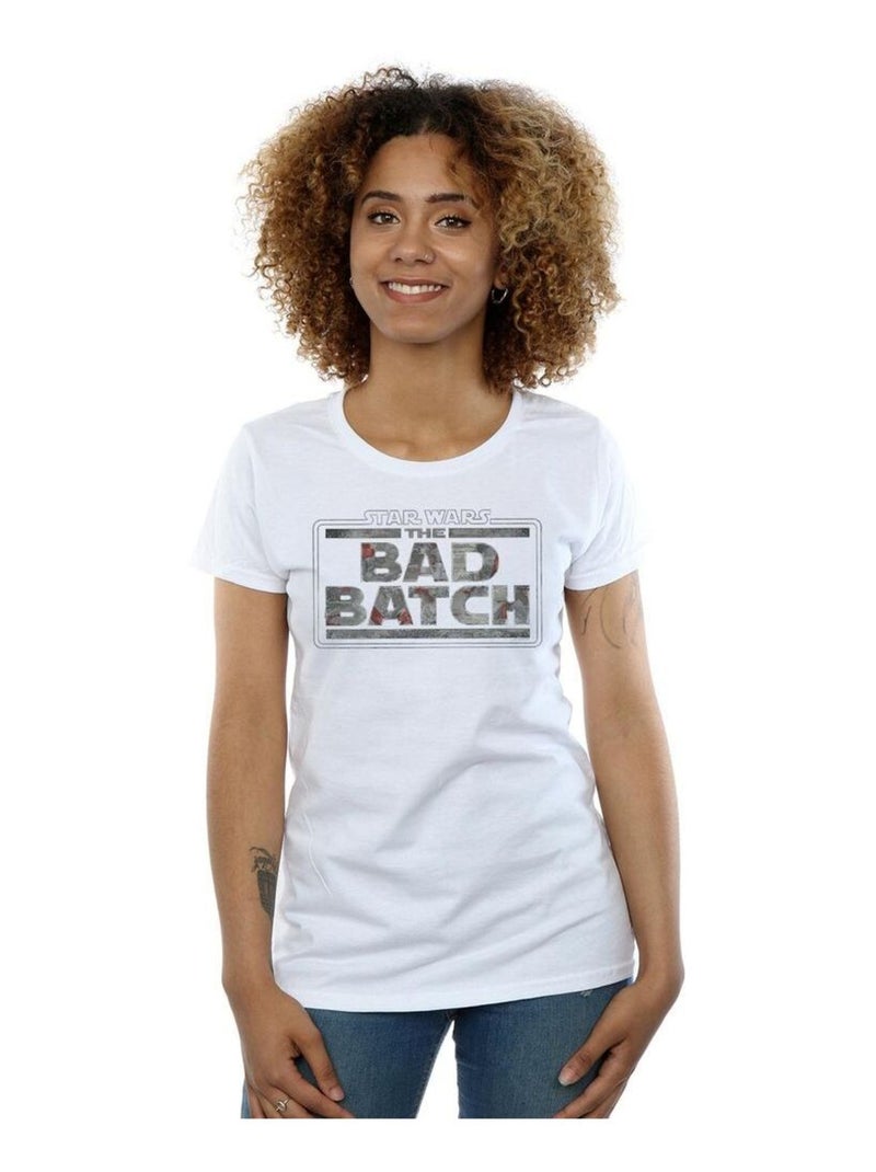 La Guerre des étoiles - T-shirt THE BAD BATCH Blanc - Kiabi