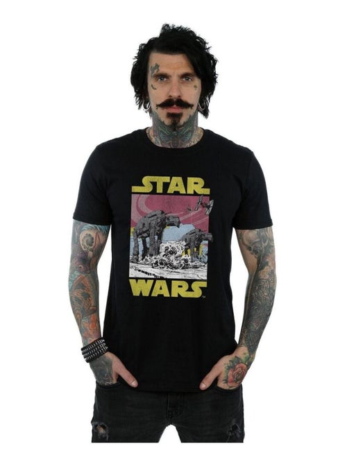 La Guerre des étoiles - T-shirt THE LAST JEDI AT-AT - Kiabi