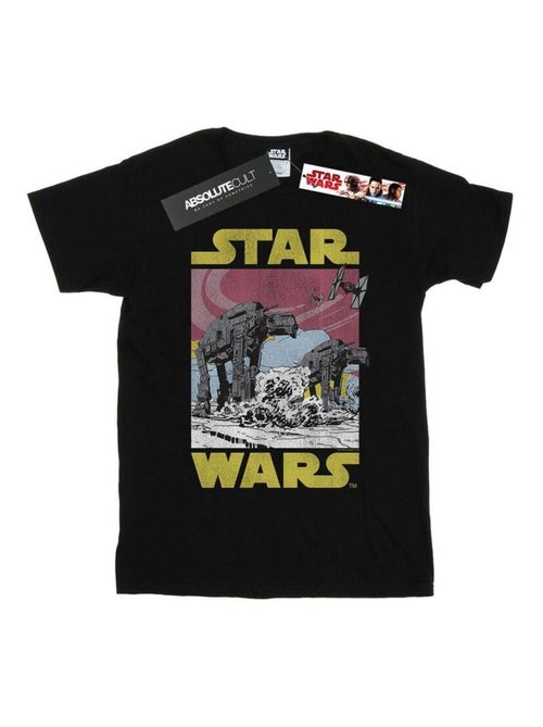 La Guerre des étoiles - T-shirt THE LAST JEDI AT-AT - Kiabi