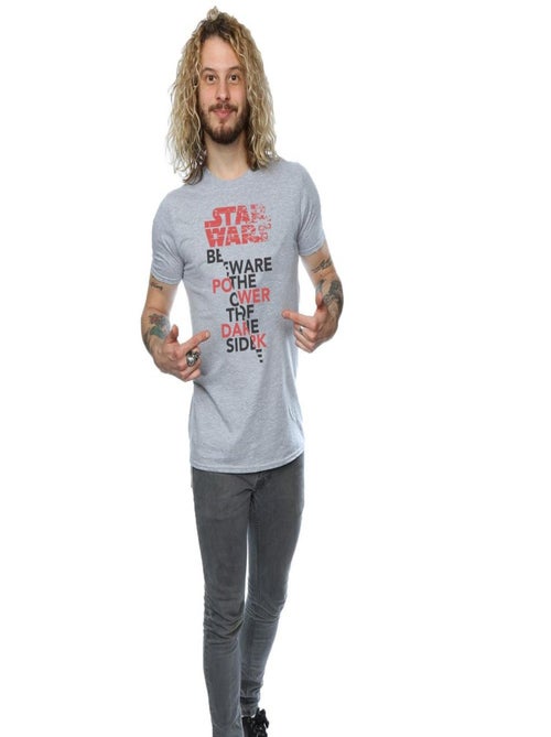 La Guerre des étoiles - T-shirt THE LAST JEDI POWER OF THE DARK SIDE - Kiabi La Guerre des étoiles - T-shirt THE LAST JEDI POWER OF THE DARK SIDE - Kiabi