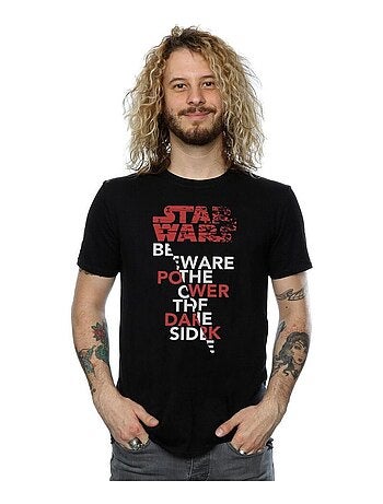 La Guerre des étoiles - T-shirt THE LAST JEDI POWER OF THE DARK SIDE