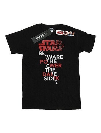 La Guerre des étoiles - T-shirt THE LAST JEDI POWER OF THE DARK SIDE