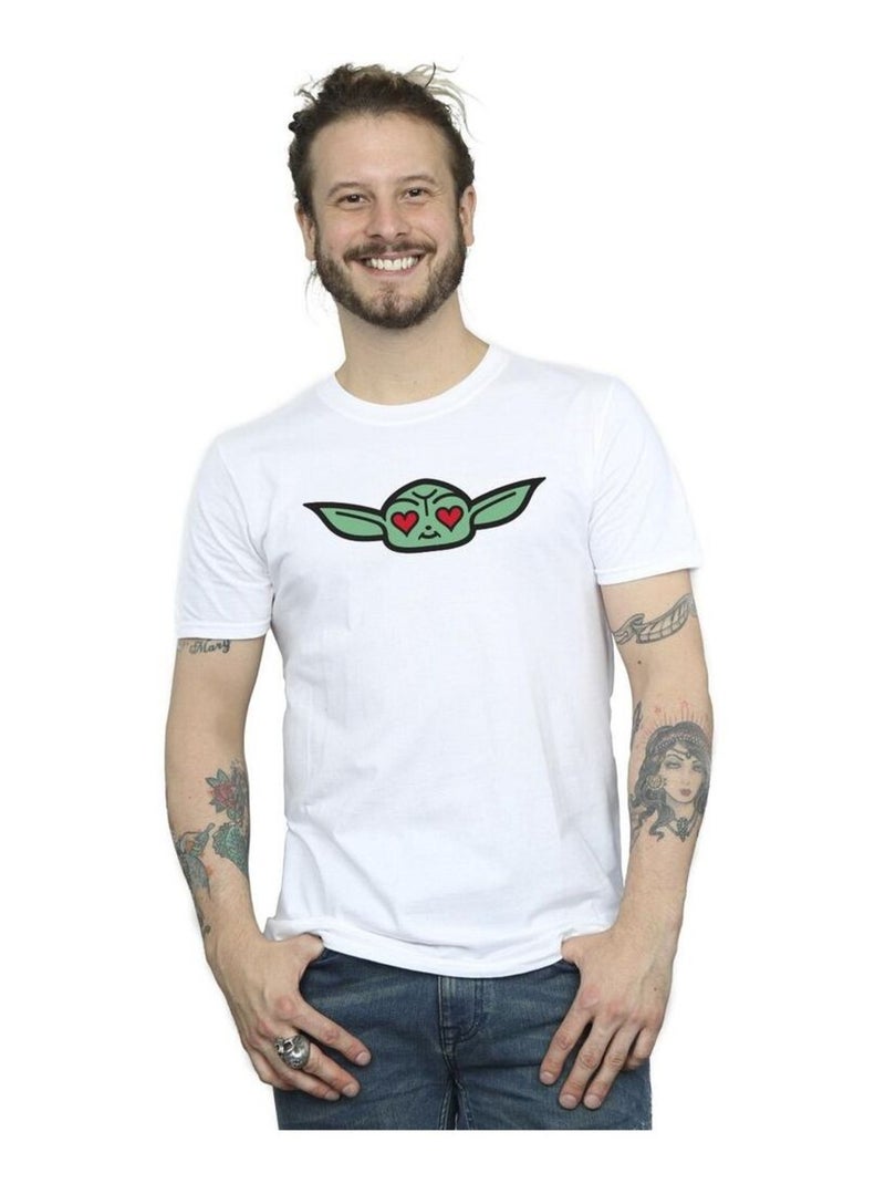 La Guerre des étoiles - T-shirt THE MANDALORIAN Blanc - Kiabi