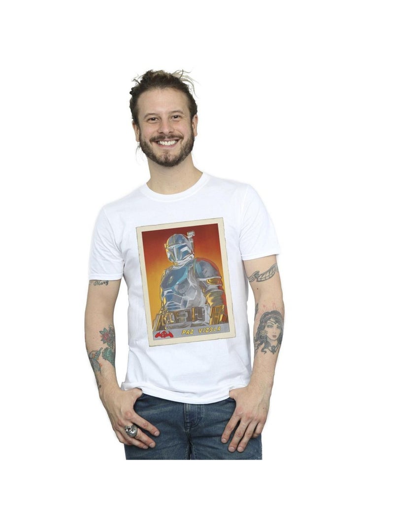 La Guerre des étoiles - T-shirt THE MANDALORIAN Blanc - Kiabi