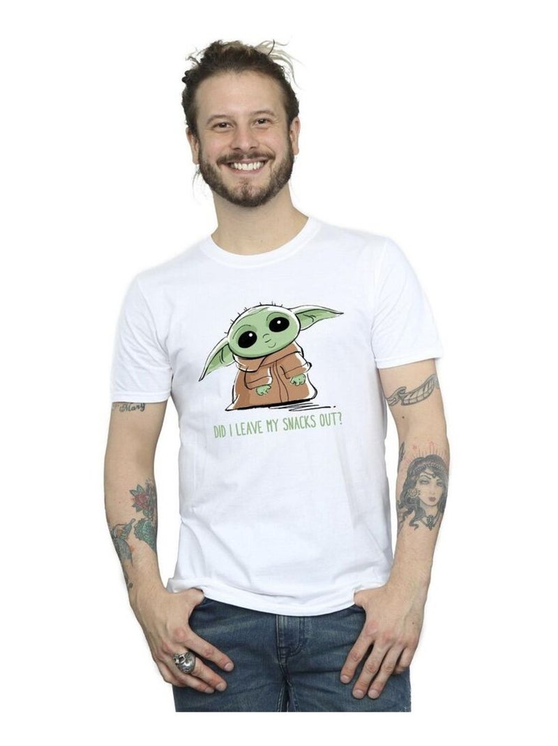 La Guerre des étoiles - T-shirt THE MANDALORIAN Blanc - Kiabi
