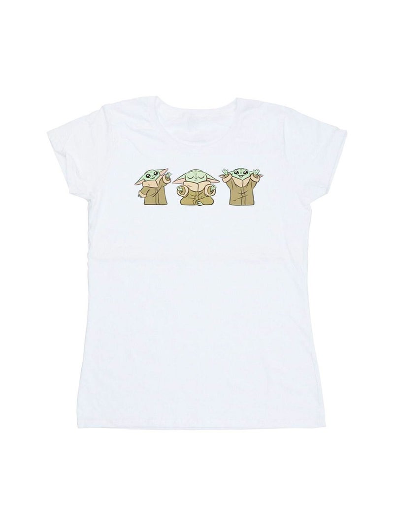 La Guerre des étoiles - T-shirt THE MANDALORIAN Blanc - Kiabi