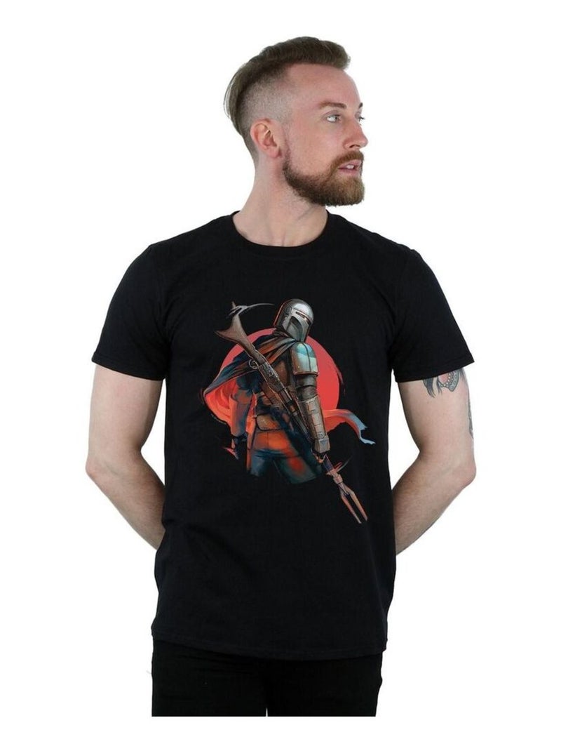 La Guerre des étoiles - T-shirt THE MANDALORIAN BLASTER RAmis imaginairesLES Noir - Kiabi