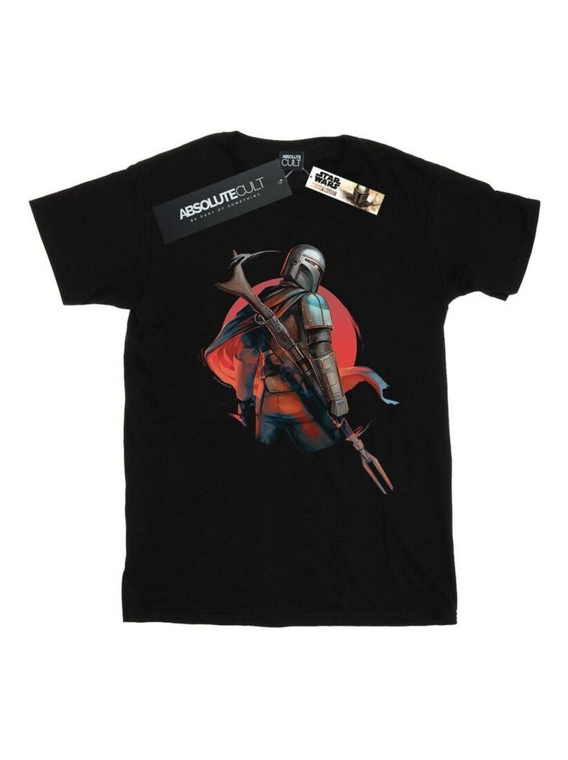 La Guerre des étoiles - T-shirt THE MANDALORIAN BLASTER RIFLES Noir - Kiabi
