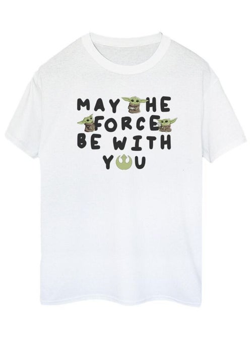 La Guerre des étoiles - T-shirt THE MANDALORIAN MAY THE FORCE BE WITH YOU - Kiabi La Guerre des étoiles - T-shirt THE MANDALORIAN MAY THE FORCE BE WITH YOU - Kiabi