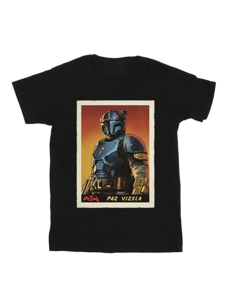 La Guerre des étoiles - T-shirt THE MANDALORIAN Noir - Kiabi