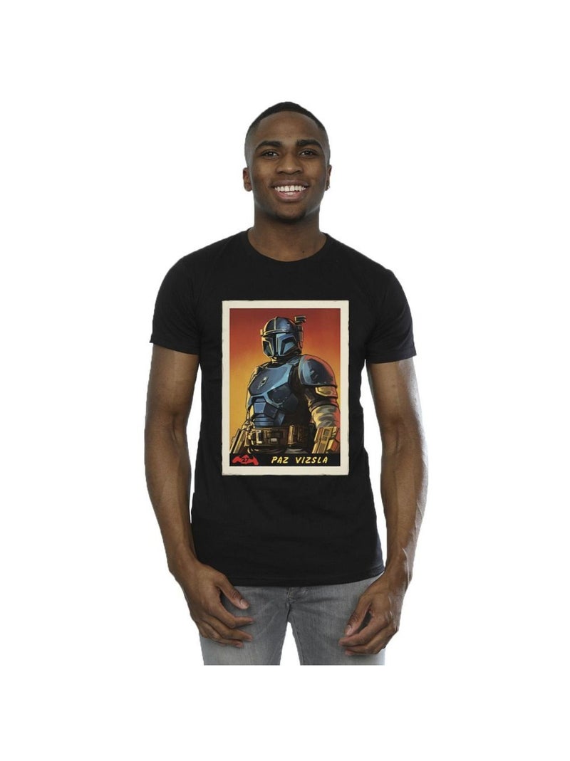 La Guerre des étoiles - T-shirt THE MANDALORIAN Noir - Kiabi
