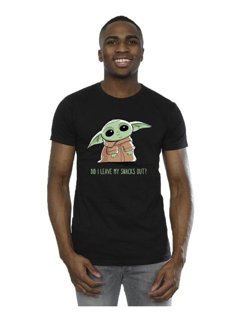 La Guerre des étoiles - T-shirt THE MANDALORIAN Noir - Kiabi
