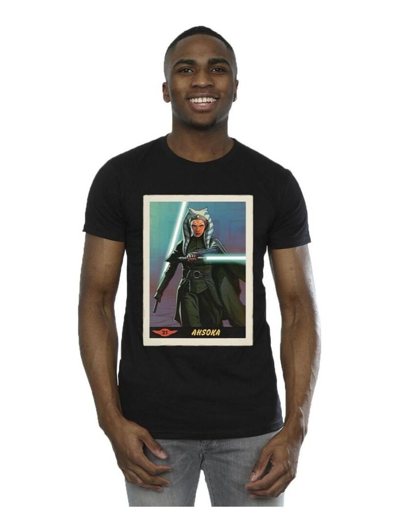 La Guerre des étoiles - T-shirt THE MANDALORIAN Noir - Kiabi