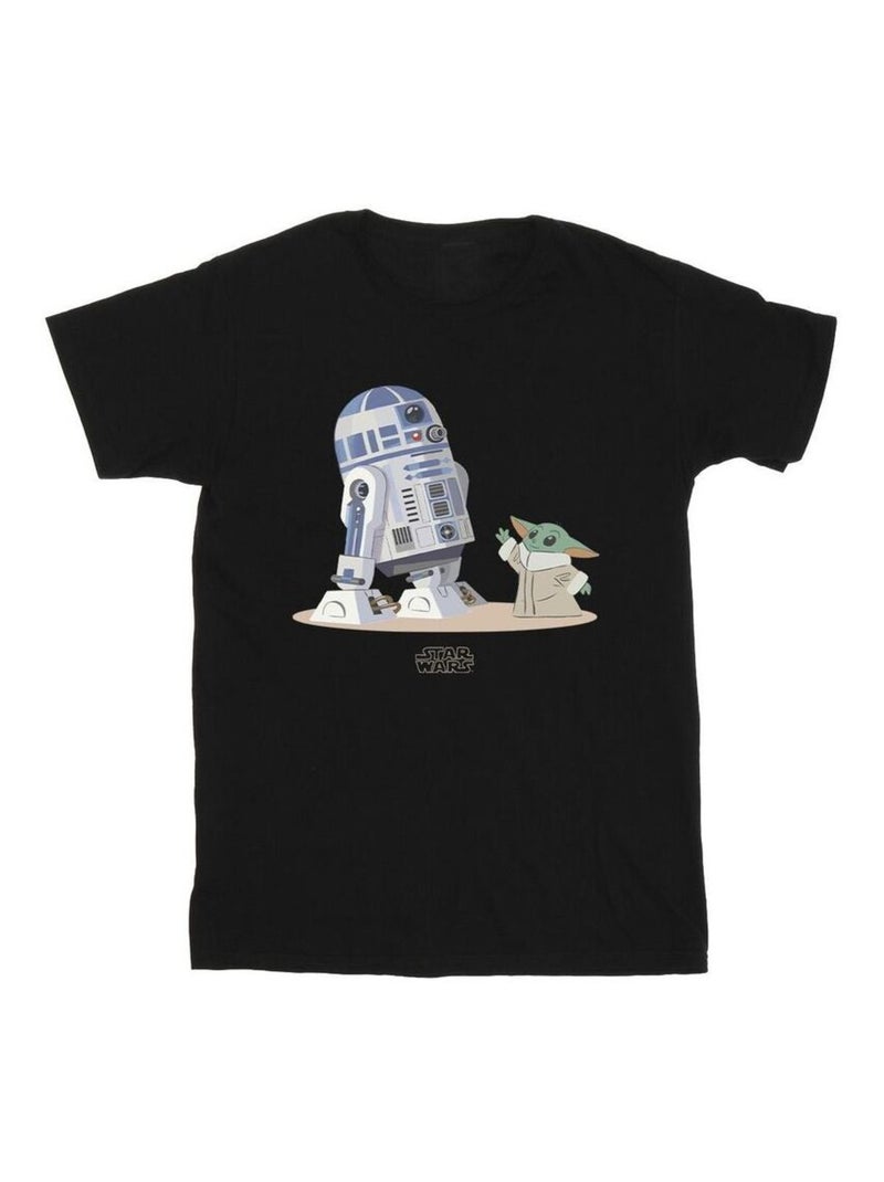 La Guerre des étoiles - T-shirt THE MANDALORIAN Noir - Kiabi