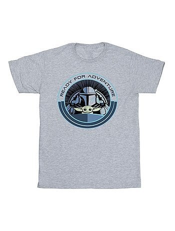 La Guerre des étoiles - T-shirt THE MANDALORIAN READY FOR ADVENTURE